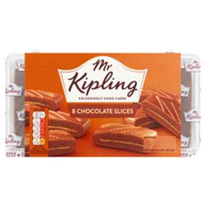 Picture of MR KIPLING CHOCLATE SLICES 8X32GR